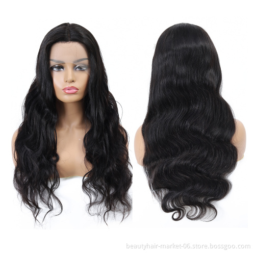 Cheap Long Brazilian Human Hair Lace Front Fringe Wigs with Baby Hair 8A 10A Grade Wholesale Malaysian Custom Human Hair Wigs